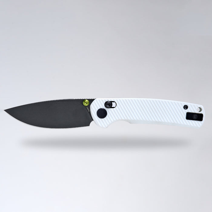 Vixino Rockshark - Pocket Knife - 14C28N - White G10 - X501-G1